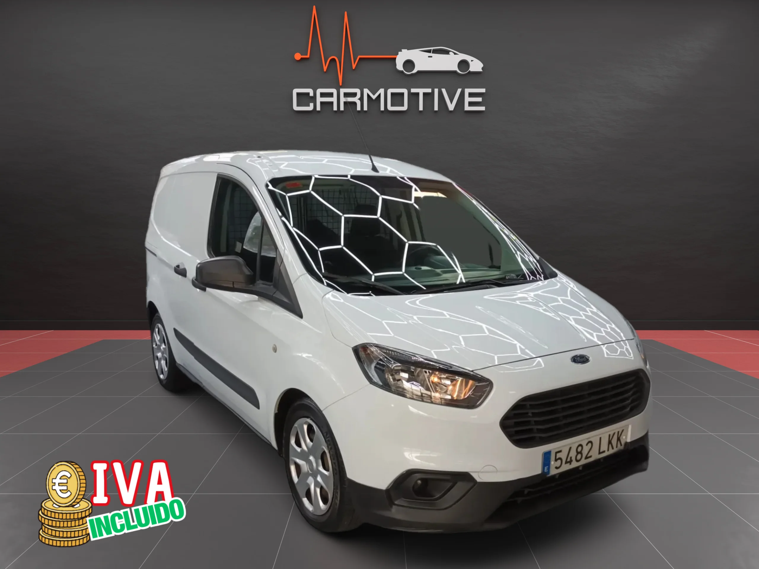 Ford Transit Courier Van 1.5TDCi 75cv BOLA DE REMOLQUE - Foto 1