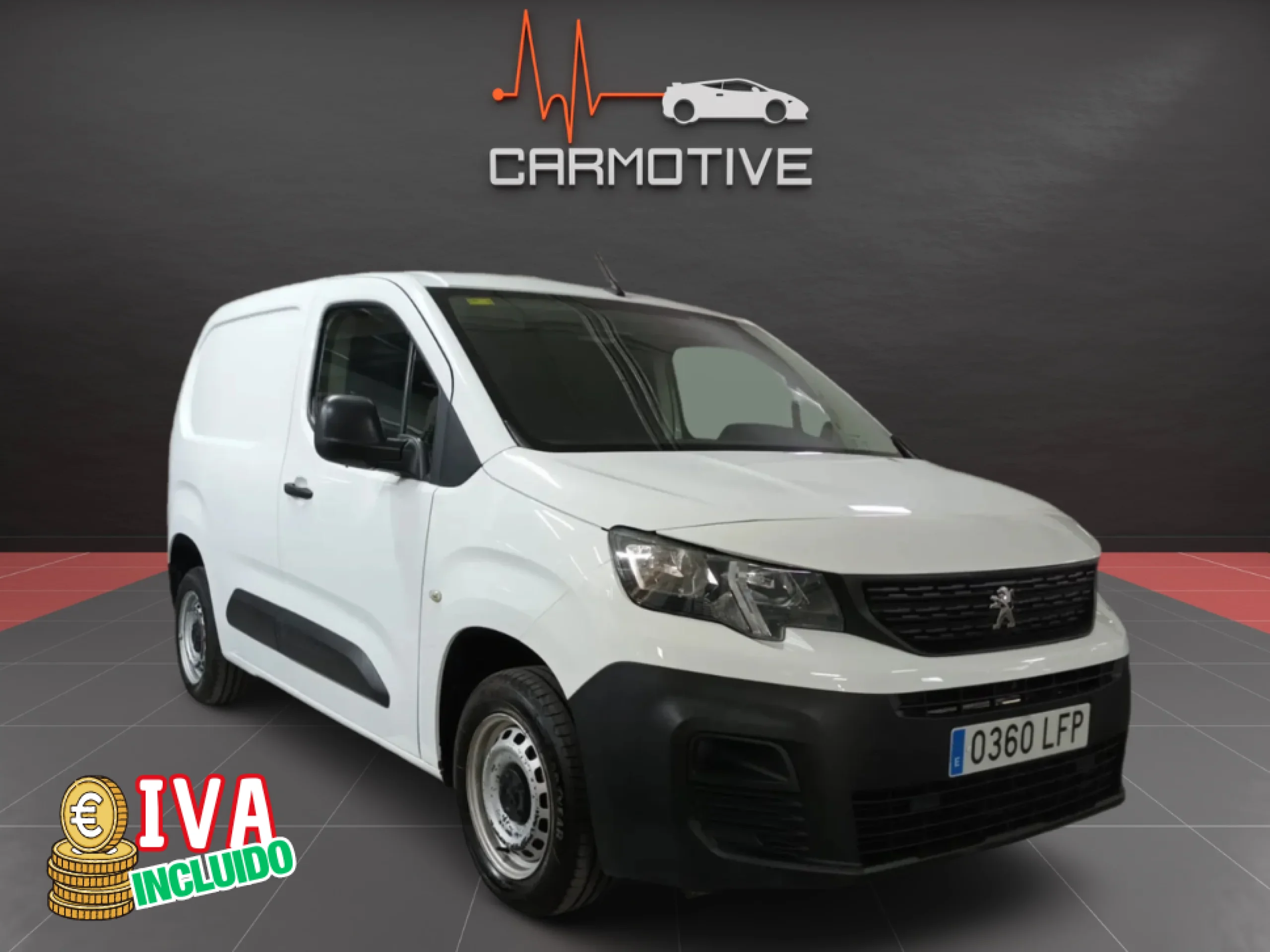 Peugeot Partner Pro Standard 600kg BlueHDi 100 CV - Foto 1